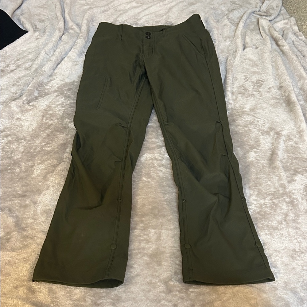Prana Alana hiking pants in green